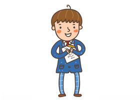卡通学生
