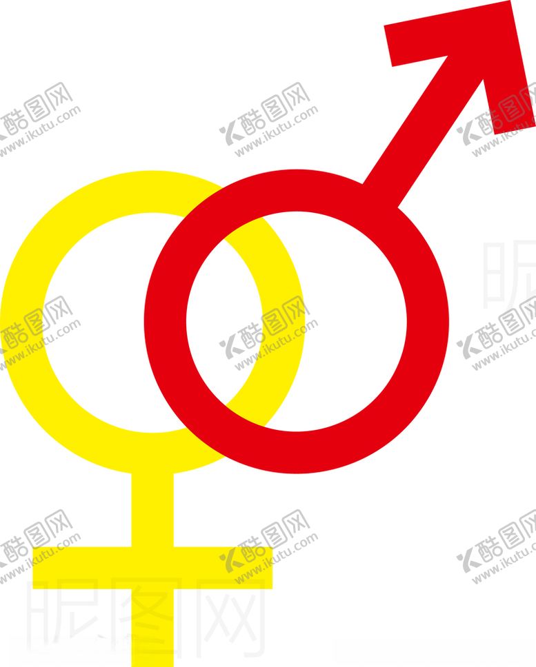 编号：29295705160508079342【酷图网】源文件下载-性别符号