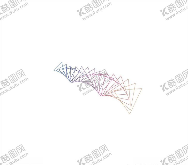 编号：31992809202133367179【酷图网】源文件下载-三角形动感曲线素材线条