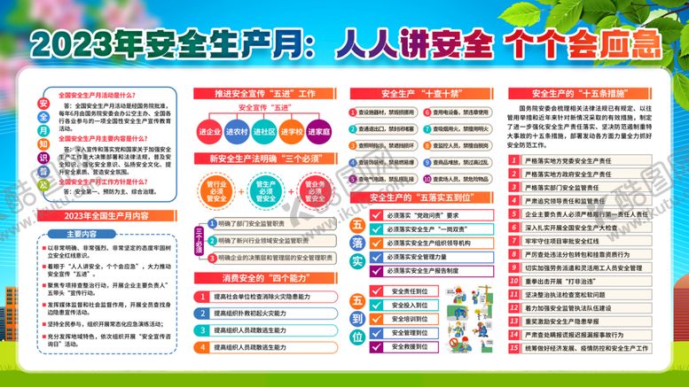 编号：95426709191855158910【酷图网】源文件下载-2023年安全月
