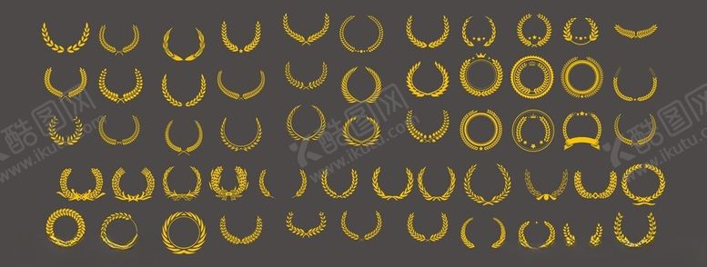 编号：23422404011121077492【酷图网】源文件下载-失量花纹集合