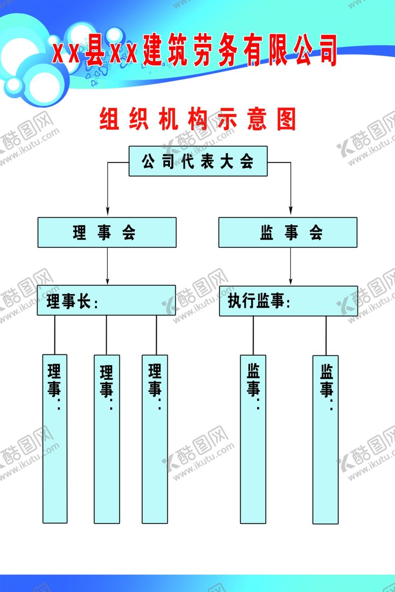编号：78366010210426376606【酷图网】源文件下载-组织机构示意图