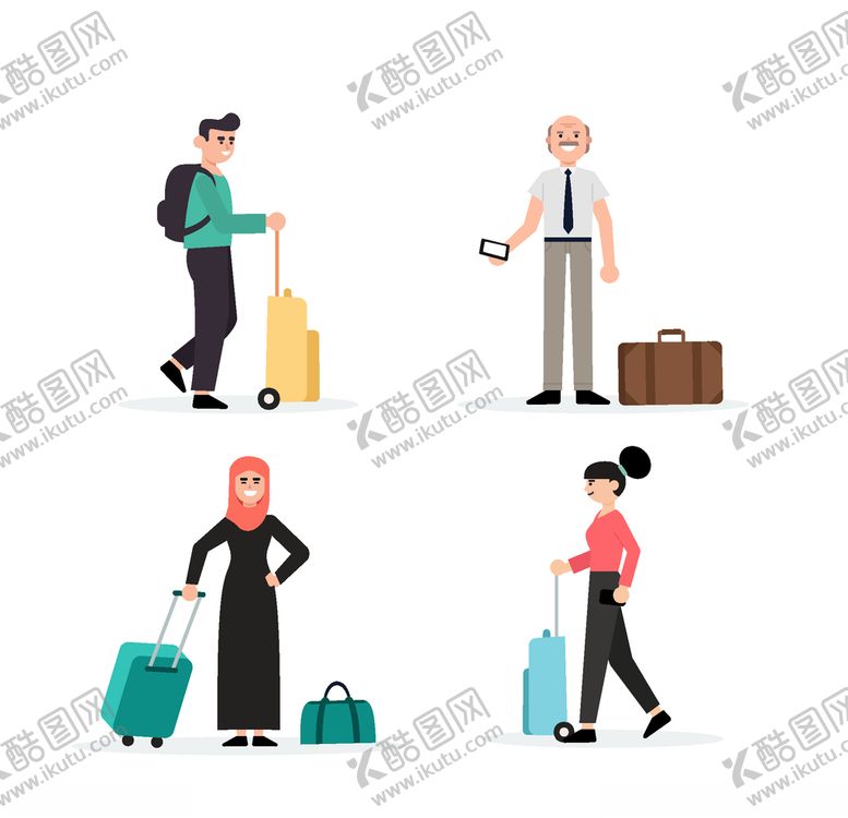 编号：41403009252348468531【酷图网】源文件下载-旅客游客