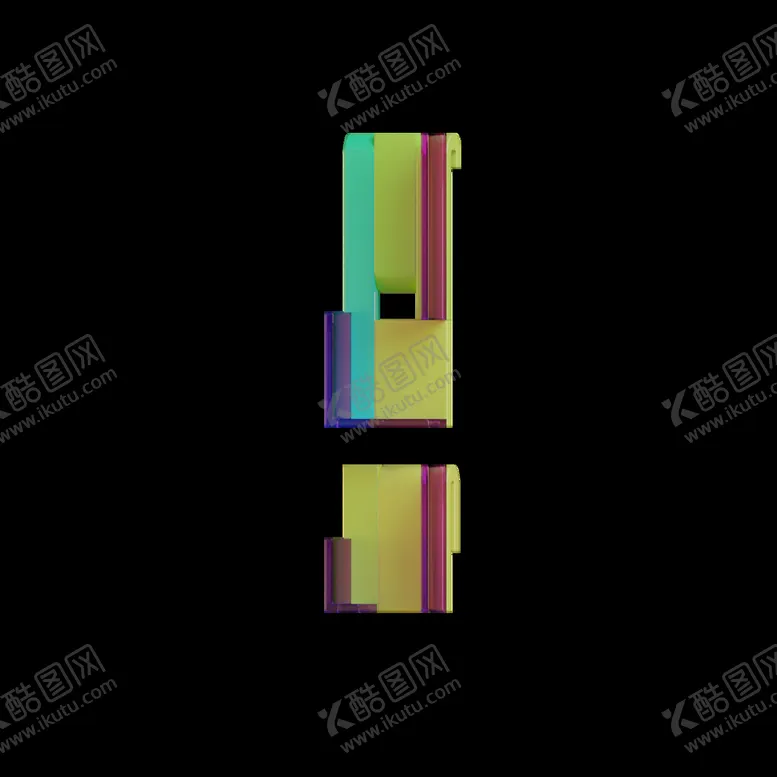 编号：26434610161315405038【酷图网】源文件下载-立体字母狮子