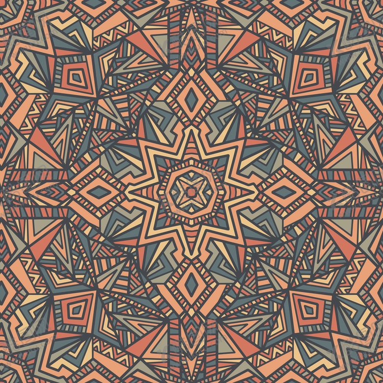 编号：90819409301835055196【酷图网】源文件下载-古典多彩底纹