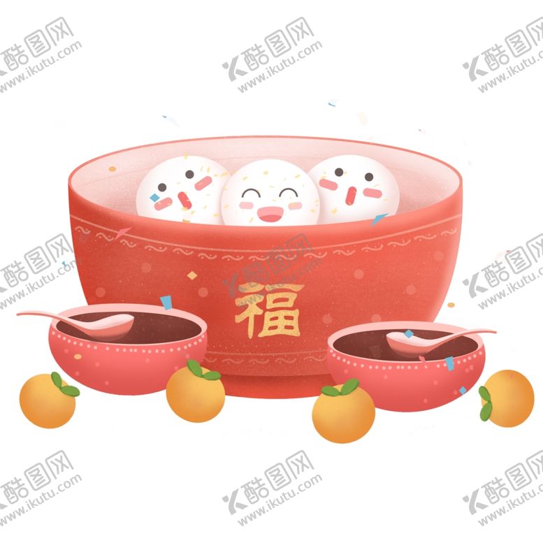 编号：72739209272139137088【酷图网】源文件下载-元宵闹元宵汤圆元宵节