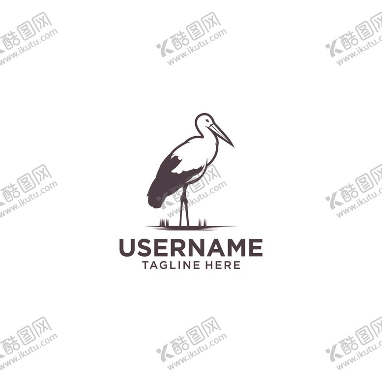 编号：94507011010823089078【酷图网】源文件下载-禽类LOGO标志