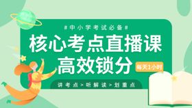 核心考点直播课高效锁分