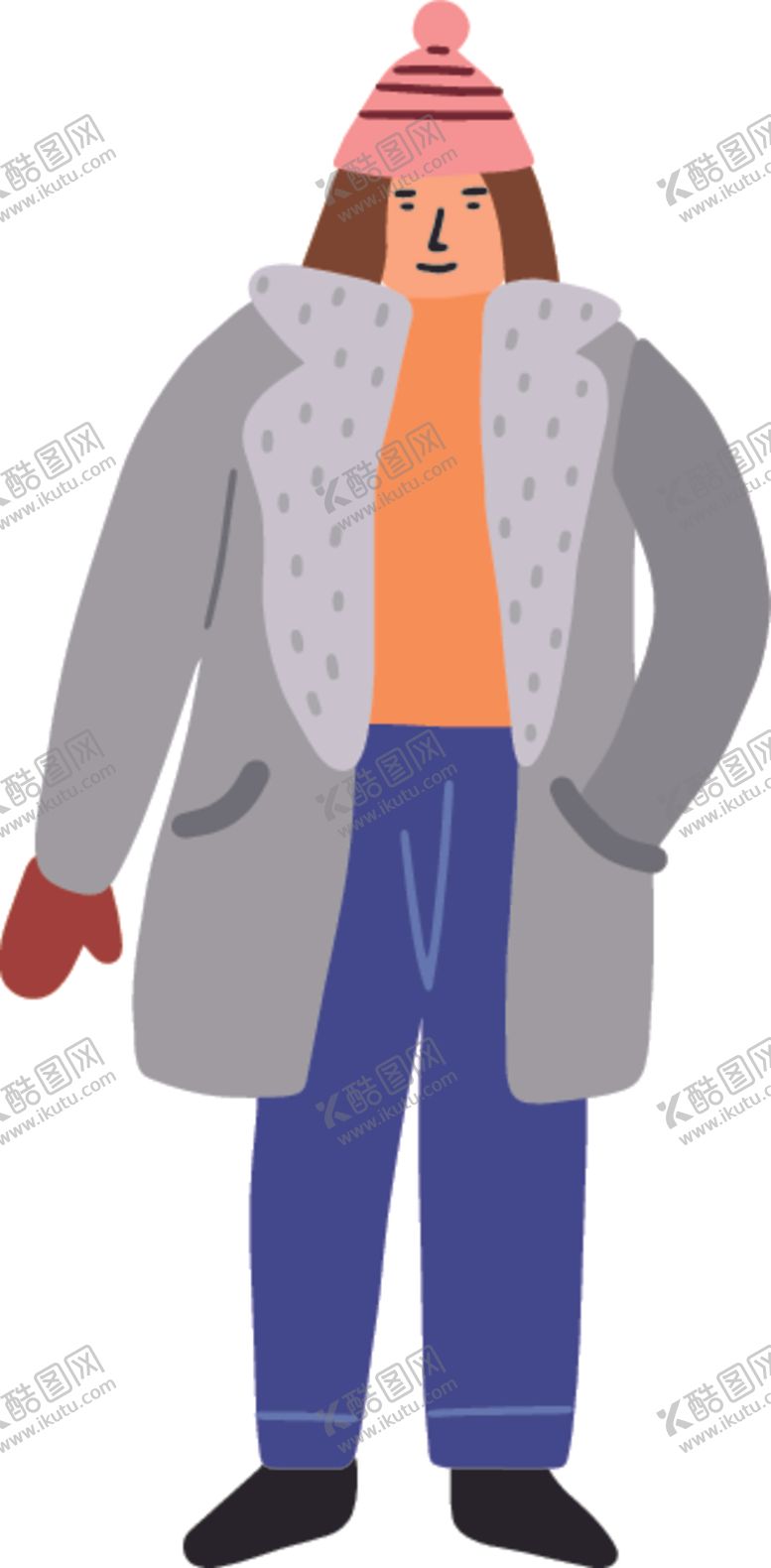 编号：75797505010120491471【酷图网】源文件下载-冬天服饰