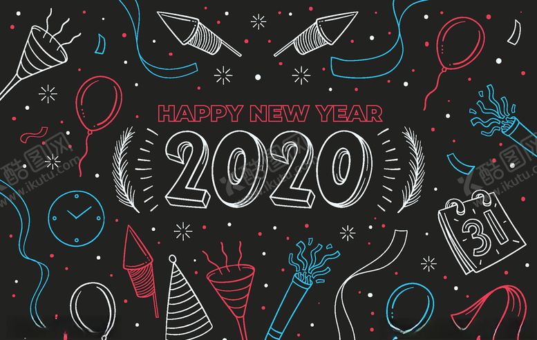 编号：36197410280515465797【酷图网】源文件下载-2020元旦