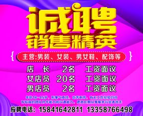 招聘销售精英