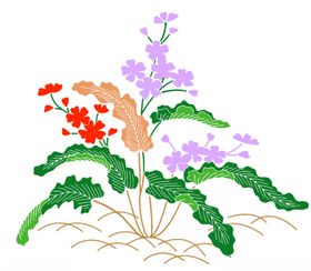 矢量图花