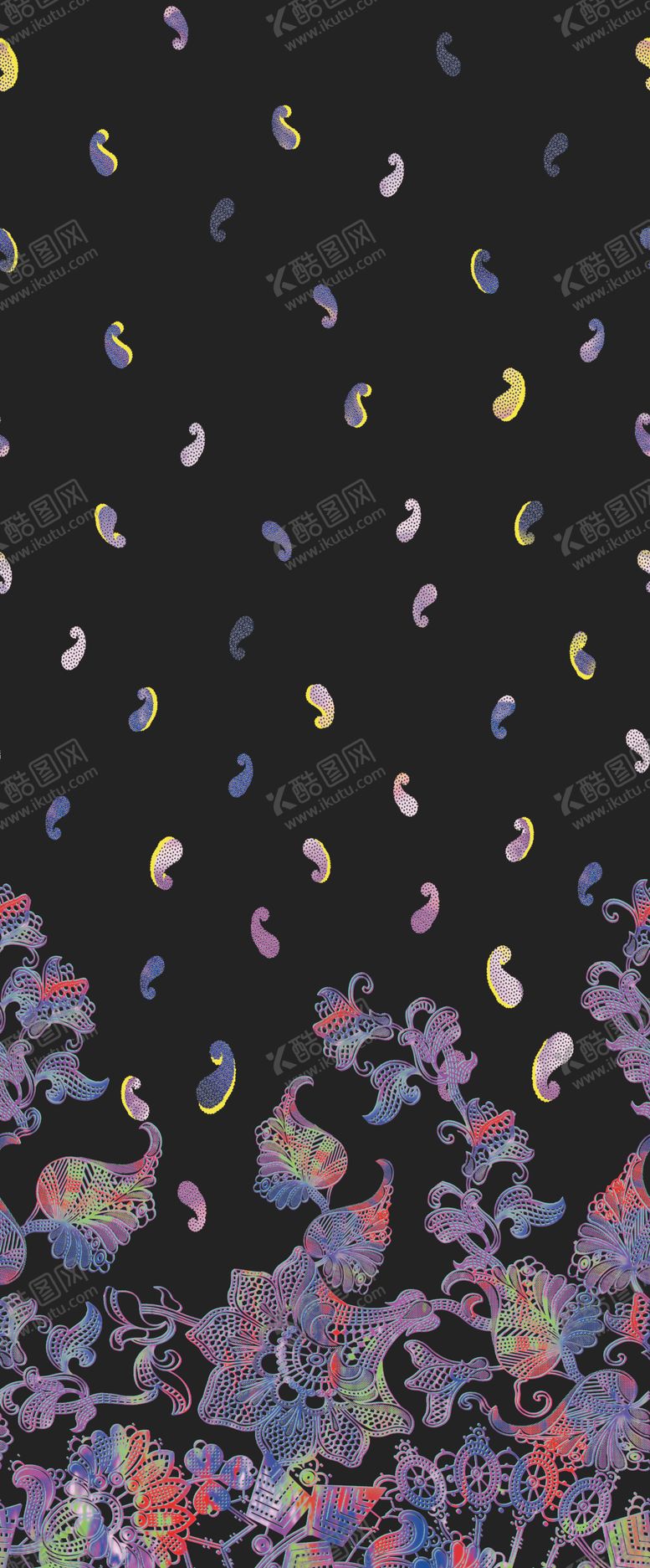 编号：82851506181947173563【酷图网】源文件下载-腰果蕾丝花
