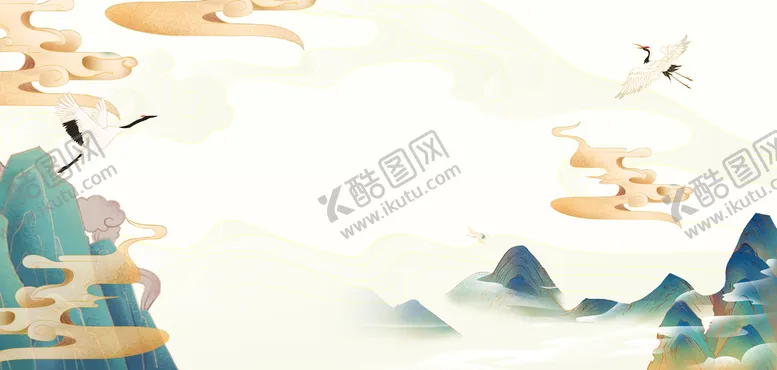 编号：43045410171131019575【酷图网】源文件下载-国潮海报设计图片