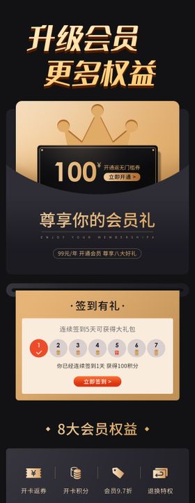 会员卡权益
