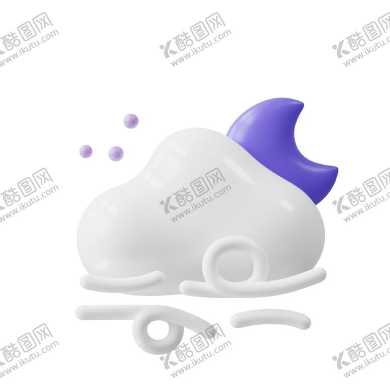 编号：53309101281323496595【酷图网】源文件下载-3D图标素材天气