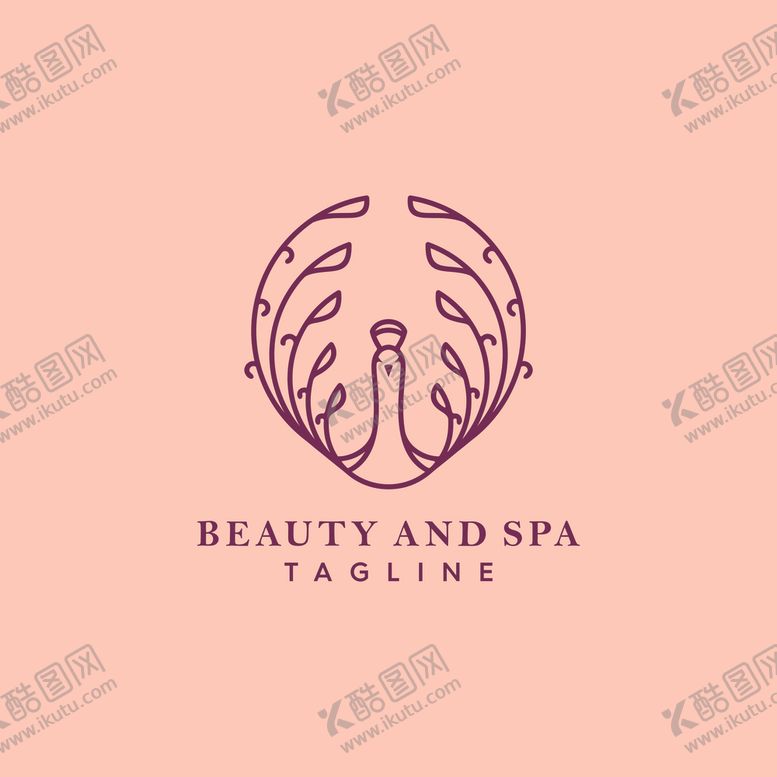 编号：21009710012347067110【酷图网】源文件下载-孔雀logo