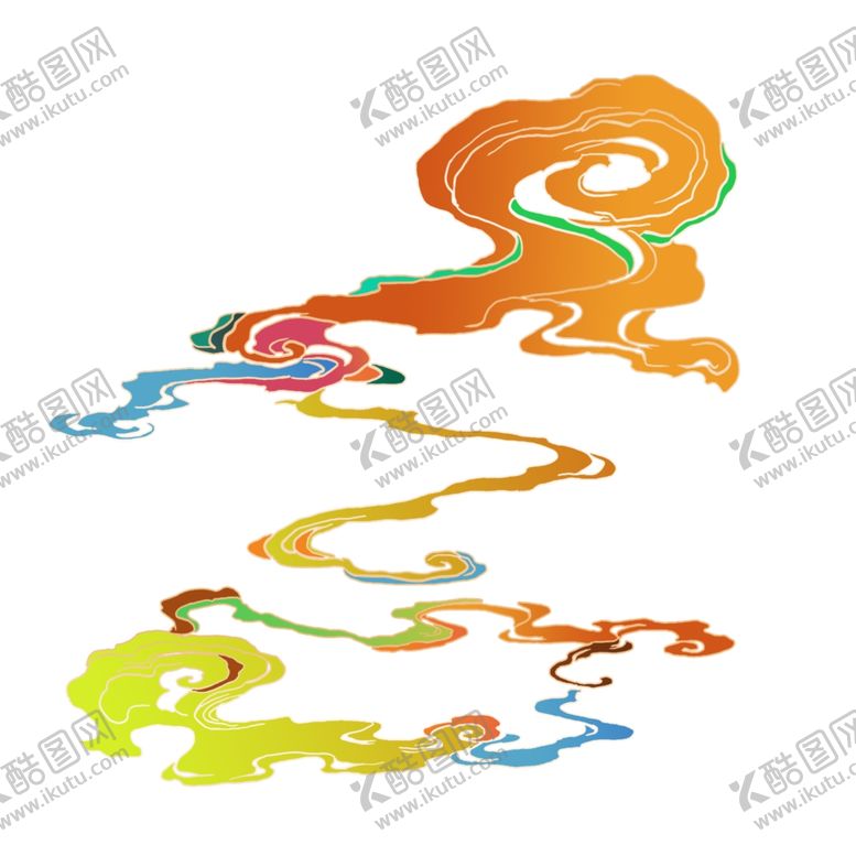 编号：63454007062048383314【酷图网】源文件下载-中国风云朵插画元素
