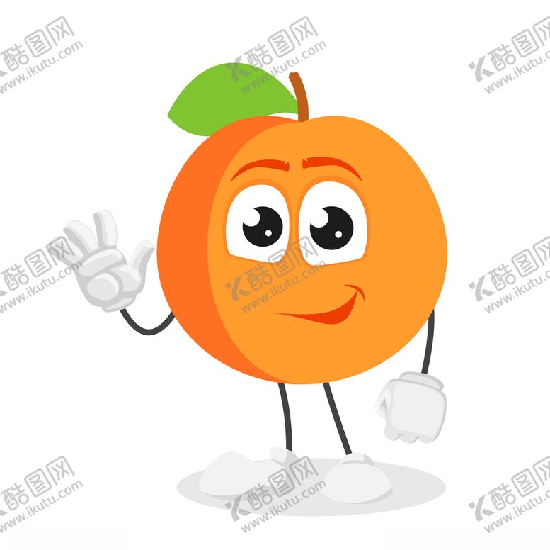 编号：31533204280711545629【酷图网】源文件下载-卡通橘子