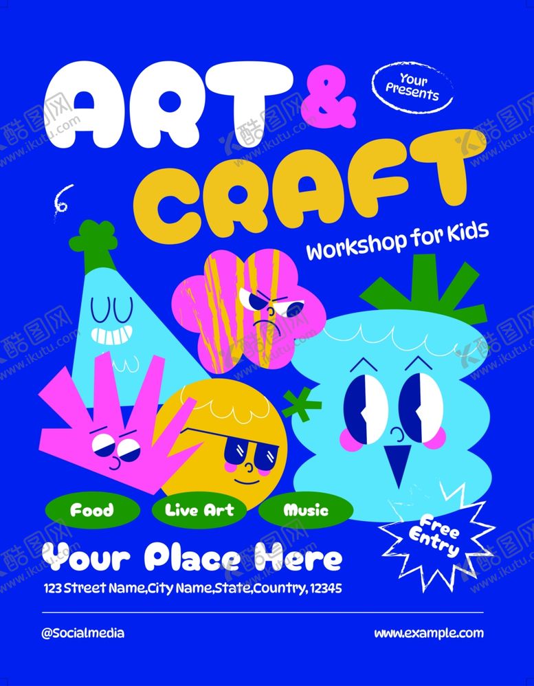 编号：31486004291523062002【酷图网】源文件下载-艺术手工艺创意插画