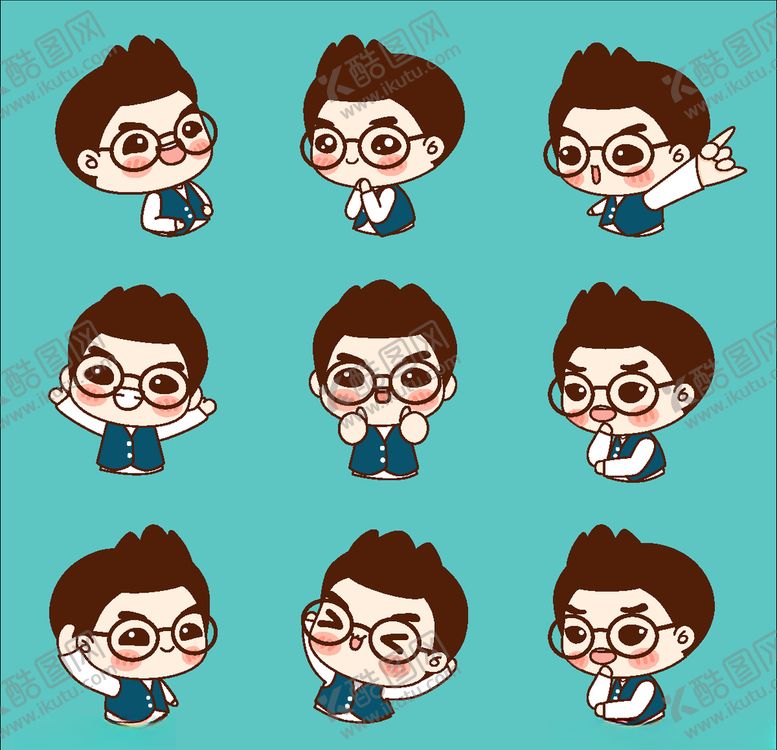 编号：78814209231809324564【酷图网】源文件下载-卡通男孩