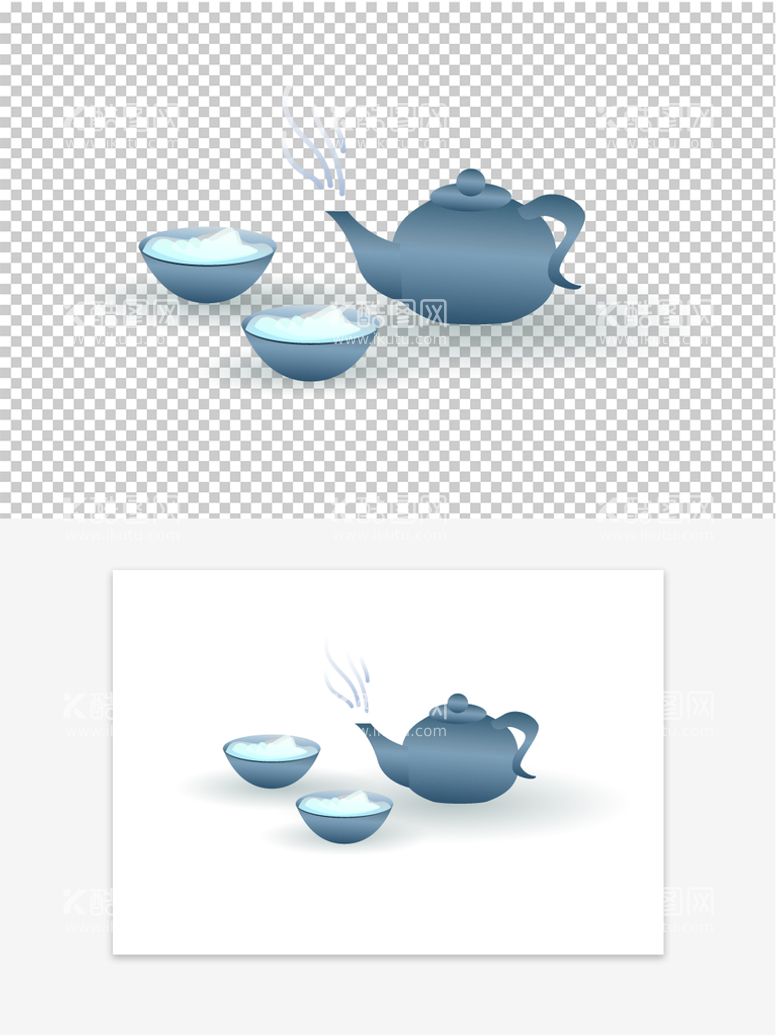 编号：81878011120201301756【酷图网】源文件下载-中国茶壶矢量配图