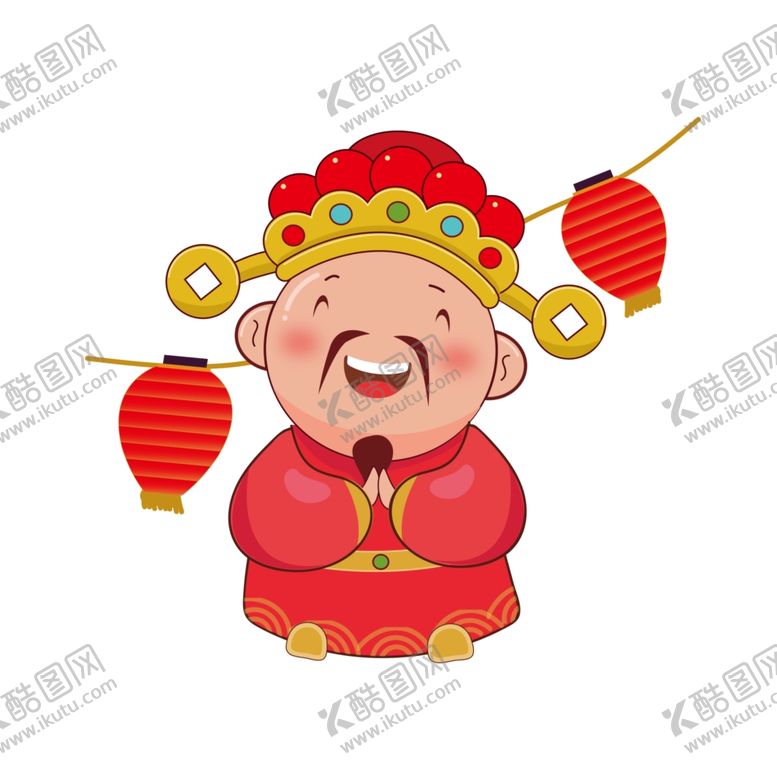 编号：55634810112242394918【酷图网】源文件下载-财神
