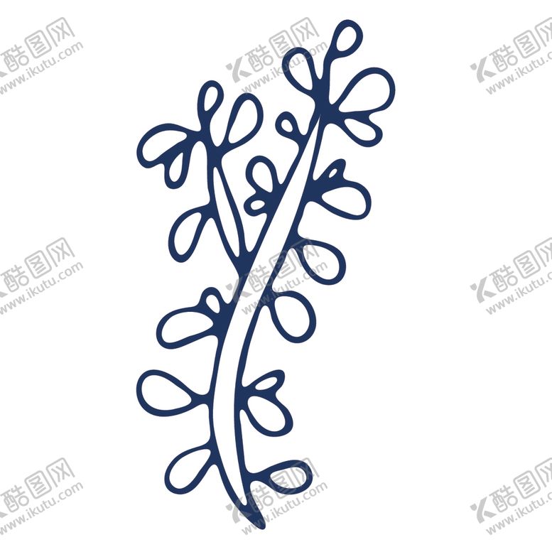 编号：68846105100334577192【酷图网】源文件下载-手绘海洋生物