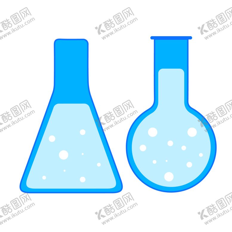 编号：83951603270612215743【酷图网】源文件下载-锥形瓶圆底烧瓶实验器材PNG
