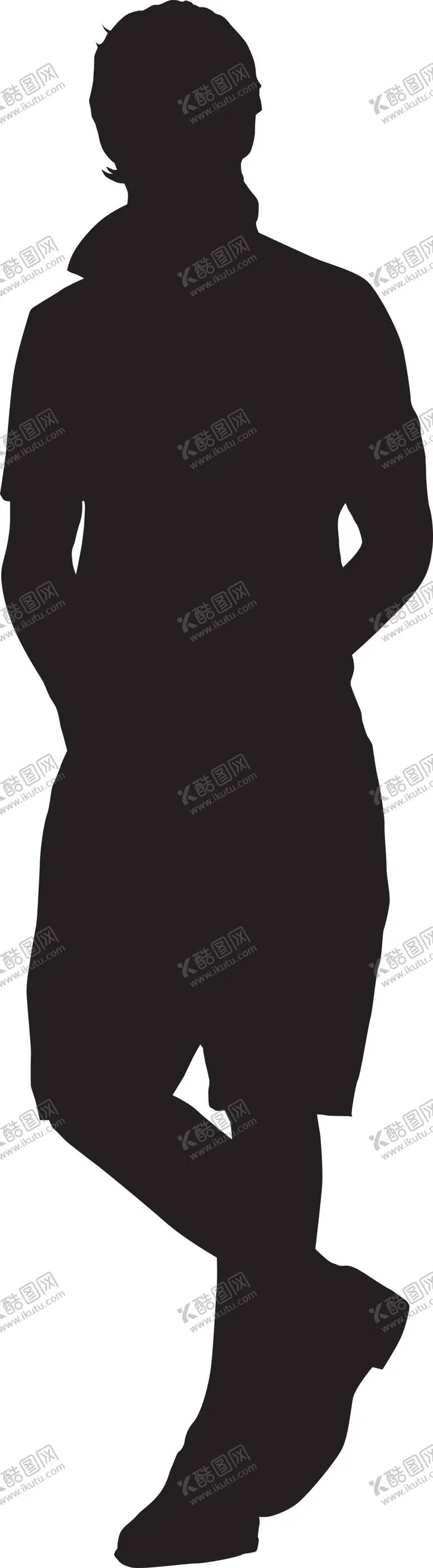 编号：84924106290627138266【酷图网】源文件下载-运动员剪影