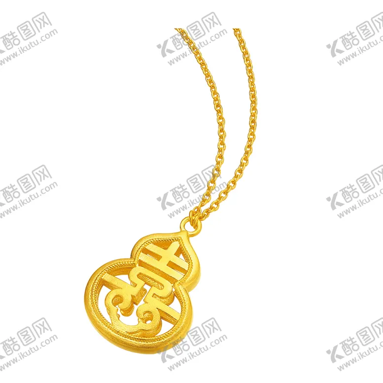 编号：68599501250818225944【酷图网】源文件下载-黄金项链PNG