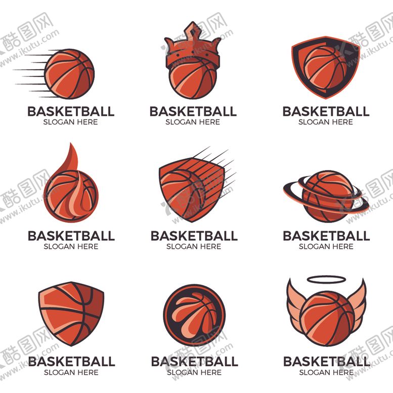 编号：82835710300830507100【酷图网】源文件下载-篮球图标