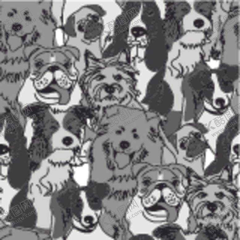 编号：21458409200328178939【酷图网】源文件下载-卡通手绘狗可爱小狗狗卡通