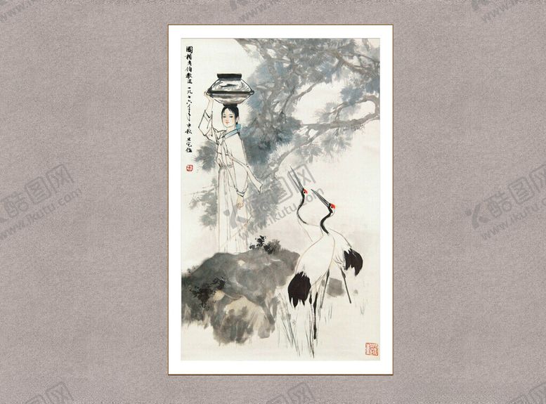 编号：89925011291134125618【酷图网】源文件下载-仕女图