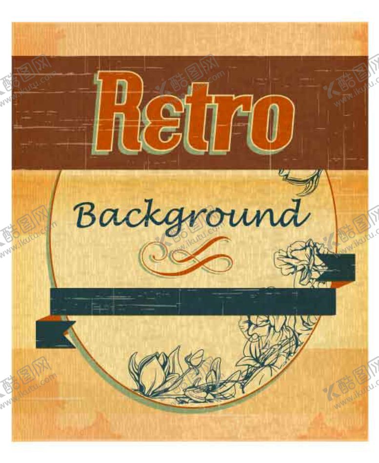编号：31496310282329502955【酷图网】源文件下载-复古背景海报文艺边框底纹做旧