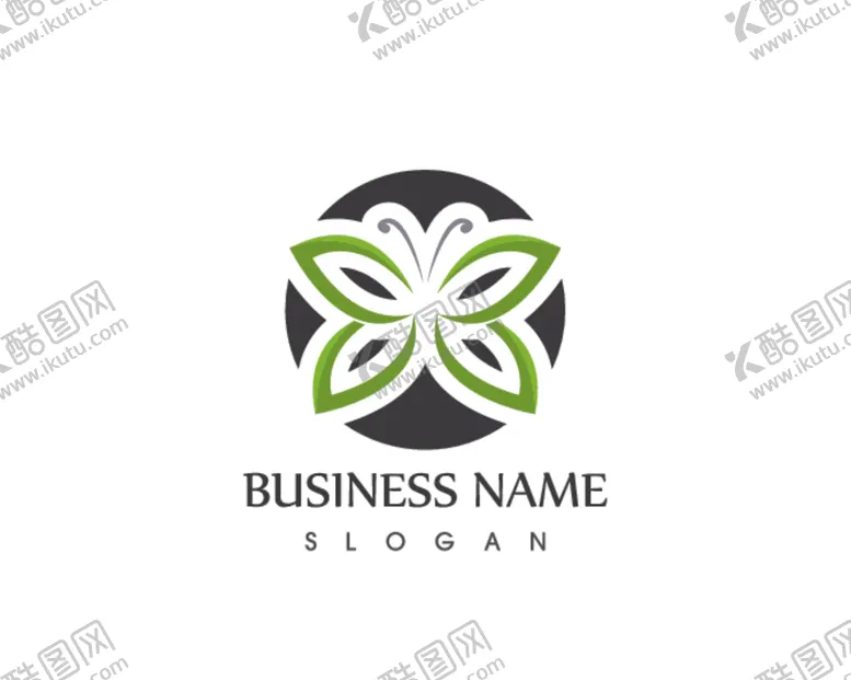 编号：88591207020728399192【酷图网】源文件下载-蝴蝶logo