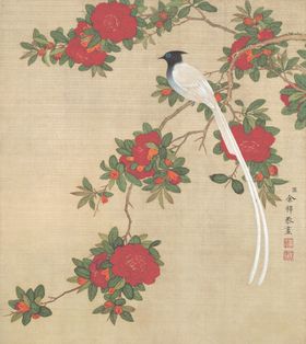 中国风花鸟工笔画