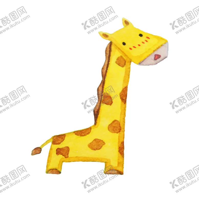 编号：65957707011439263818【酷图网】源文件下载-卡通长颈鹿