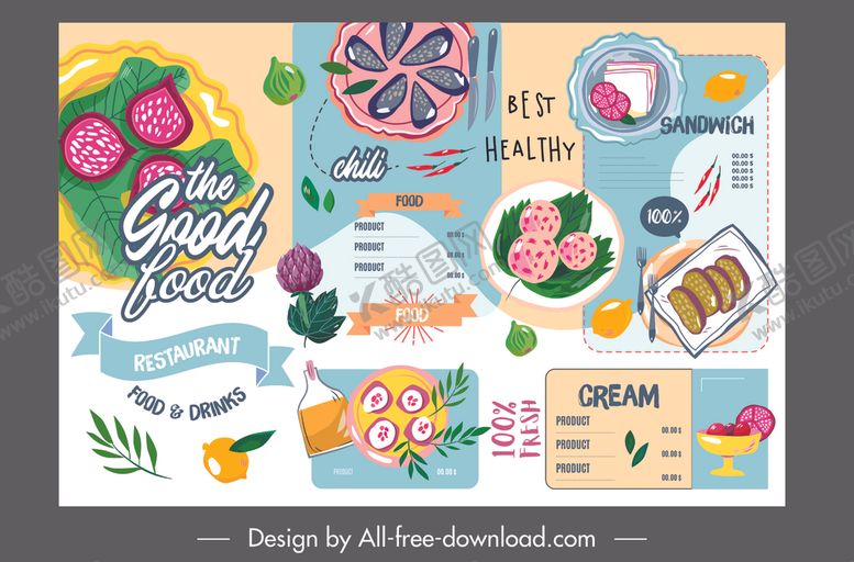 编号：69106009292149526863【酷图网】源文件下载-食物菜单