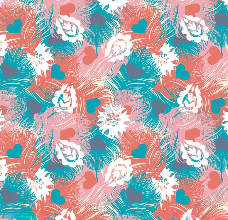 编号：25419310110522586775【酷图网】源文件下载-复古手绘装饰画花朵素材