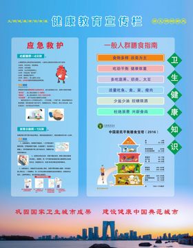  讲文明树新风健康教育宣传栏模