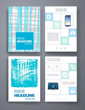 简约风商务宣传册设计模板