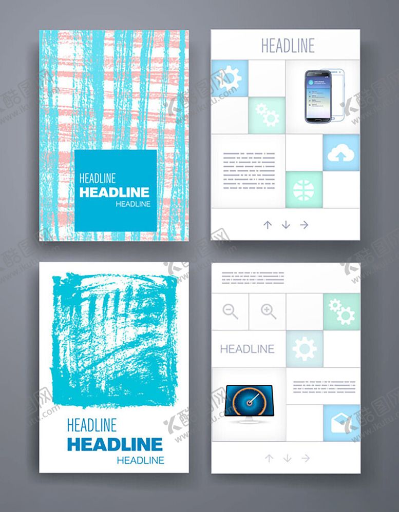 编号：91451011020459165162【酷图网】源文件下载-简约风商务宣传册设计模板