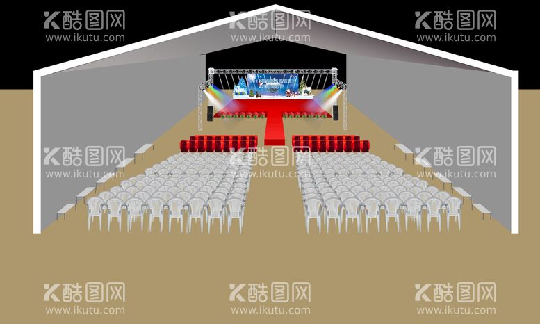 编号：43869710011311519548【酷图网】源文件下载-舞台搭建