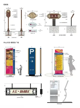 导视系统指示牌