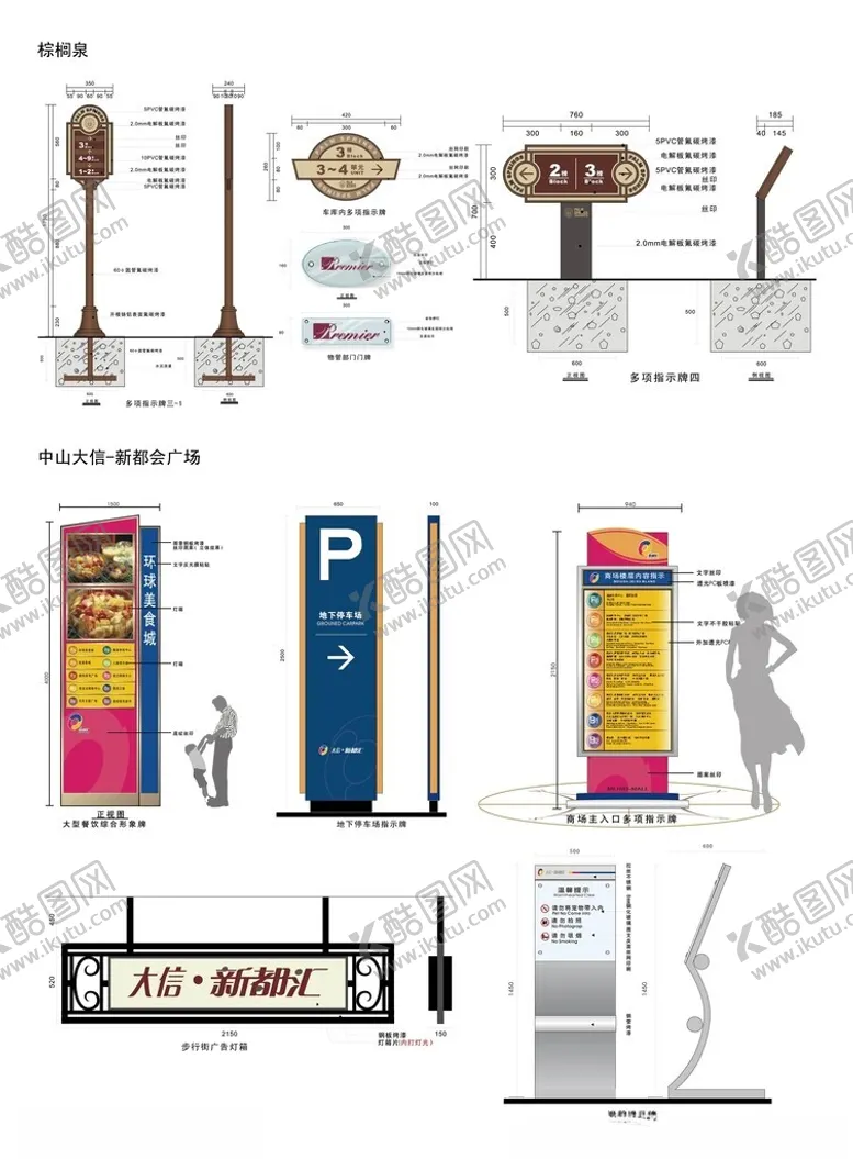 编号：35019204231611554782【酷图网】源文件下载-导视系统指示牌