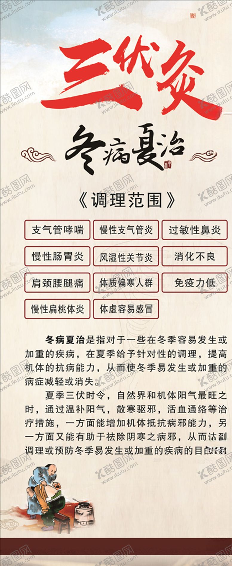 编号：63655309280404107332【酷图网】源文件下载-三伏炙