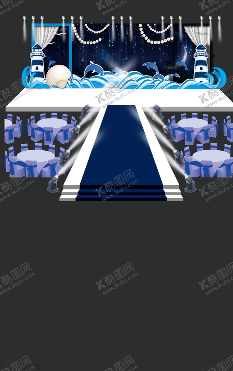 编号：51535610280525097034【酷图网】源文件下载-海洋婚礼场景