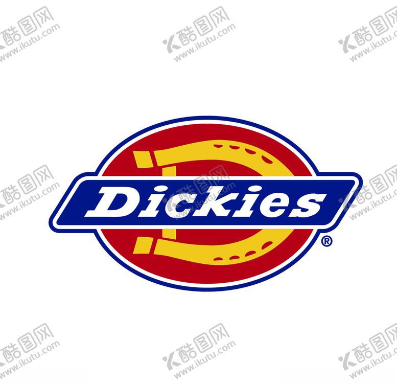 编号：46632705160455376578【酷图网】源文件下载-dickies标准logo