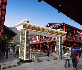 中式戏台